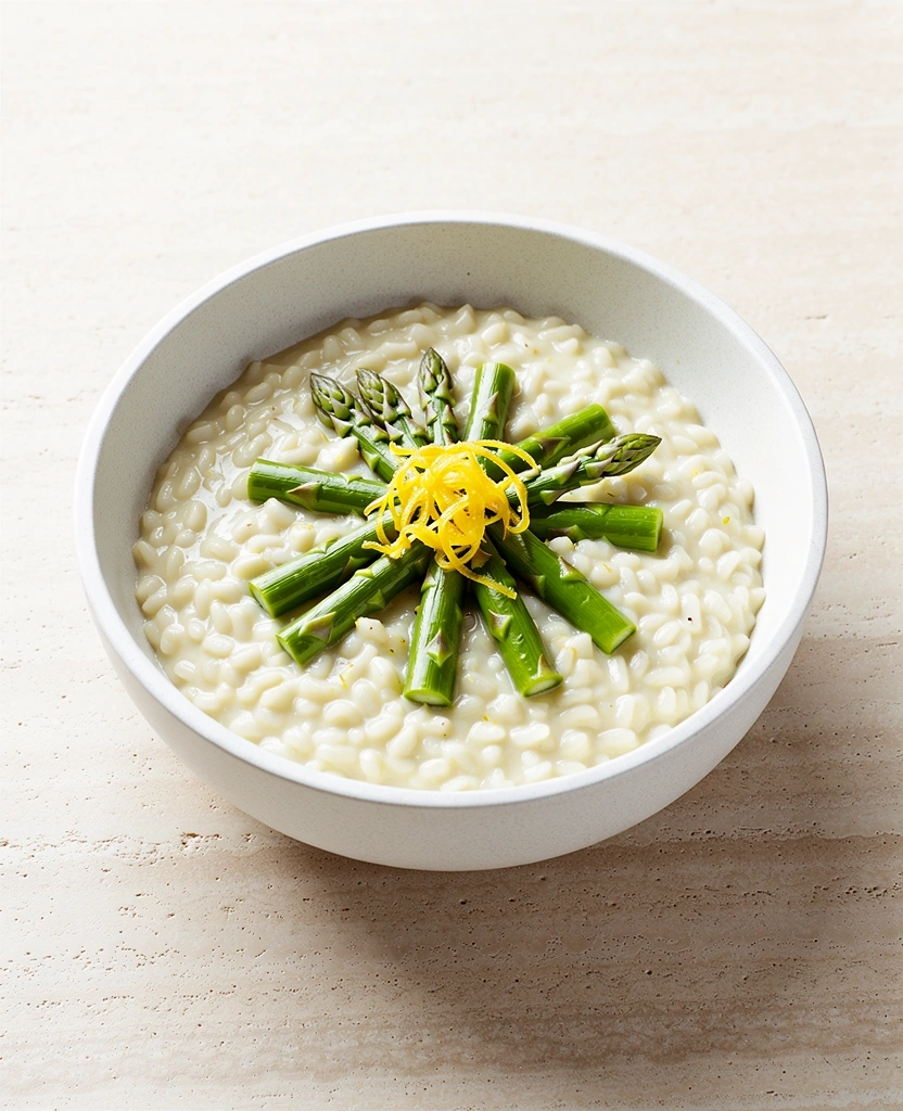 Riso integrale agli asparagi
